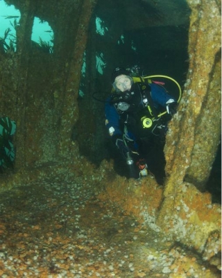  Buceo en barcos hundidos 